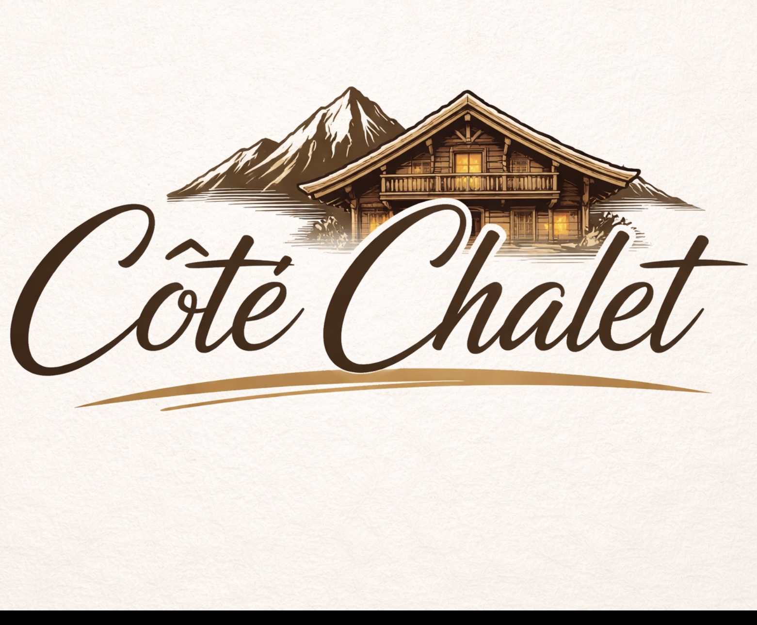 Logo Côté Chalet — montagne et chalet suisse